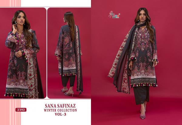 Shree Sana Safinaz Winter Collection 3 Pakistani Salwar Suits Collection